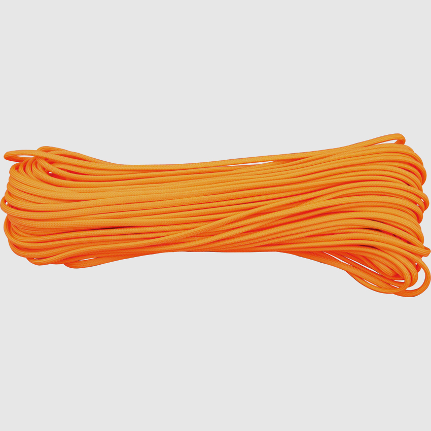 Parachute Cord Neon Orange 50ft